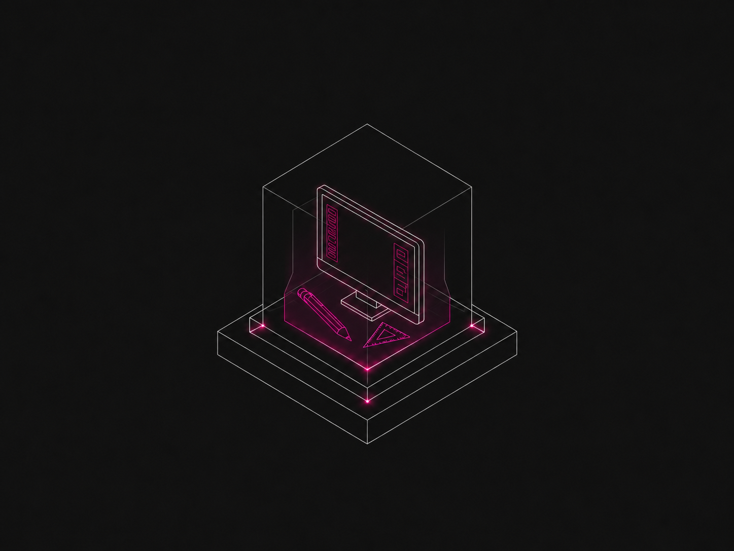 LED display design and engineering illustration